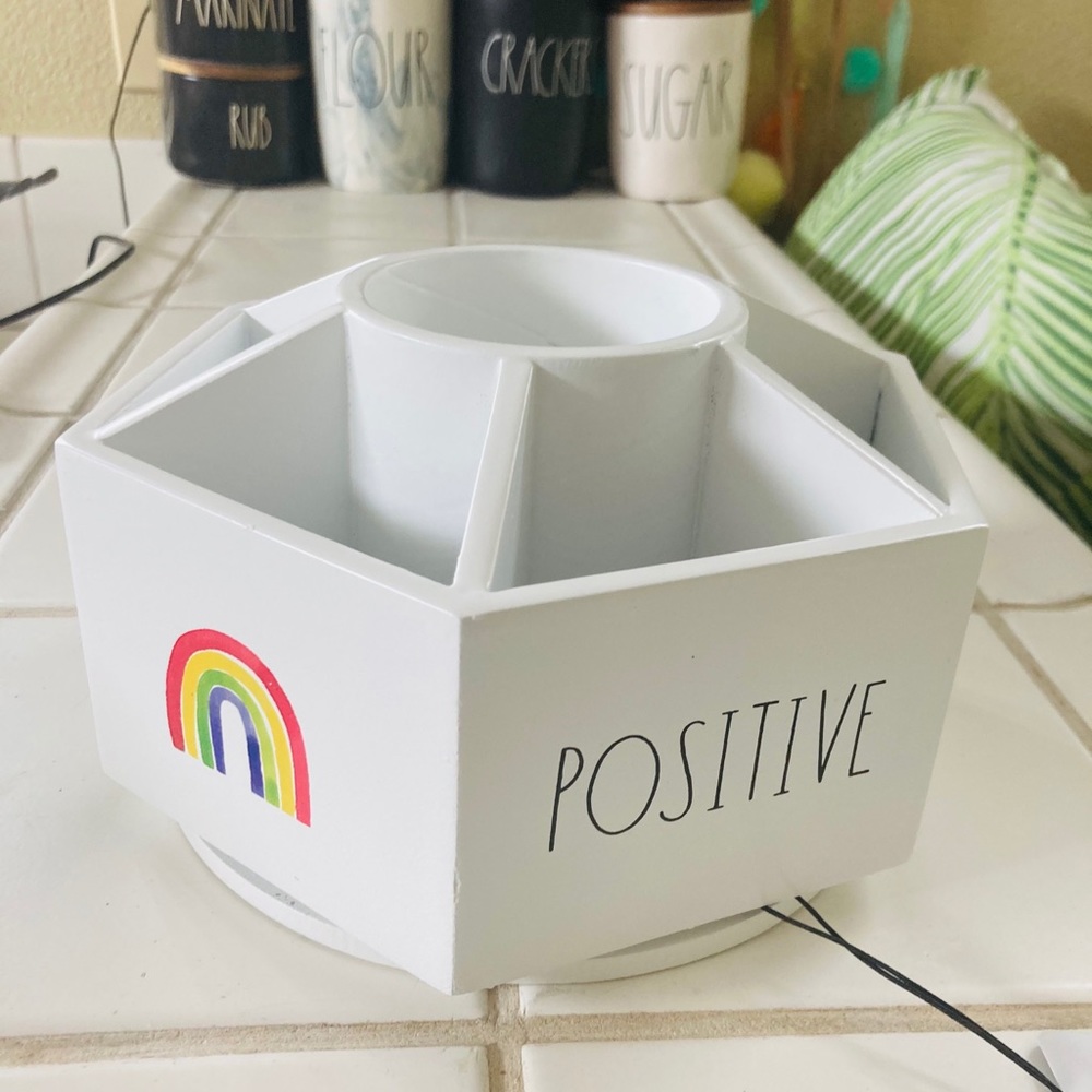 Rae dunn rainbow office organizer/decor/art